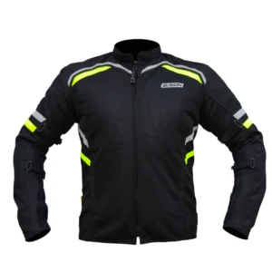 RAPTOR V.2 - BLACK HI-VIZ GREEN JACKET
