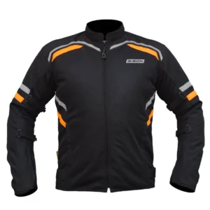 RAPTOR V.2 - BLACK HI VIZ ORANGE JACKET