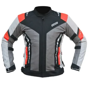 MASCULINE V.2 - GREY RED JACKET