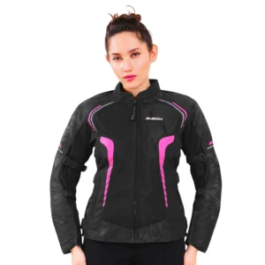 PHOENIX WOMEN'S RIDING JACKET- HI-VIZ PINK
