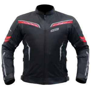 CLAVIS- BLACK RED JACKET